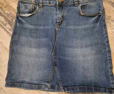 Jeans skirt, size 9y