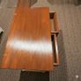 Vintage Mahogany Console Table Image 4
