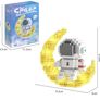 Space astronaut building blocks, 387 pieces Image 2