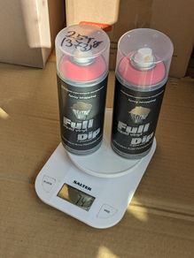 Full dip, liquid vinyl, Gum Pink, removable spray paint, like Plasti Dip