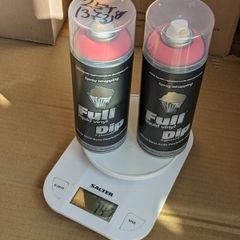 Full dip, liquid vinyl, Gum Pink, removable spray paint, like Plasti Dip