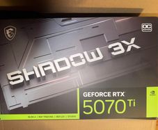 MSI RTX 5070ti shadow 3x