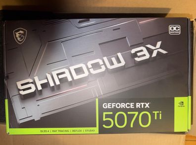 MSI RTX 5070ti shadow 3x