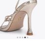 KG Kurt Geiger gold sydney strap high heels Image 5