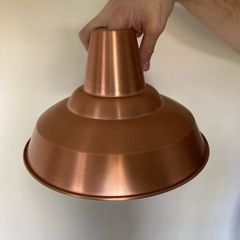 copper lampshade