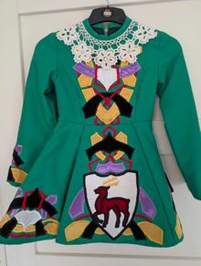 Irish dancing solo dress