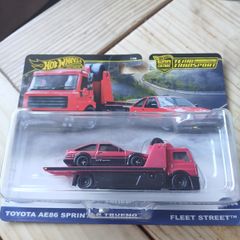 2025 Hot Wheels Team Transport Toyota AE86 Sprinter Trueno , Fleet Street