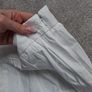 Brand New with tags UK16 Next White 100% Cotton Bubble Hem Mini Skirt Image 4