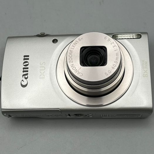 Canon IXUS 185 20MP Digital Camera Silver - Full Kit