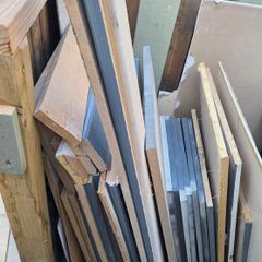 TICK MDF sheets and wooden Doors great for shelves and countertop