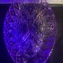 Depression glass in French pink serving platter Image 2