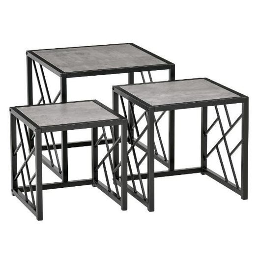 Side Tables Set of 3 Nesting