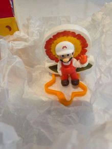 supermario galaxy mcdonalds toy fire mario