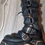 Vintage 2001 New Rock Boots, Size 40 Image 6