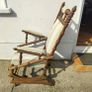 Swinging antique armchair Image 2