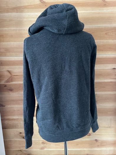 Woman hoodie full zip zip up jumper GAP lined faux fur size S