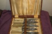 Set of Vintage Fish Forks and Knives