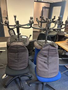 Collection of 10 office chairs