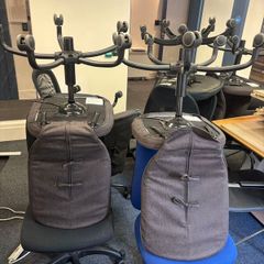 Collection of 10 office chairs