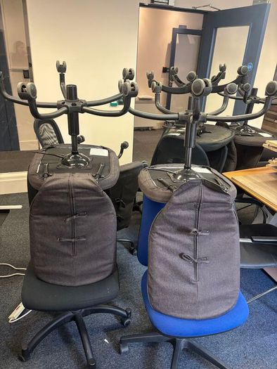 Collection of 10 office chairs