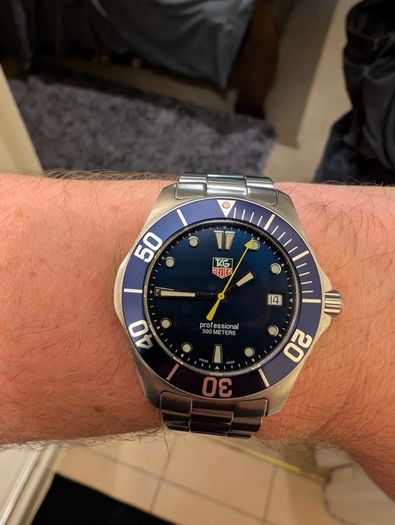 TAG Heuer Aquaracer Professional 300M Blue Dial