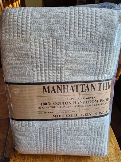 Cream Cotton Throws