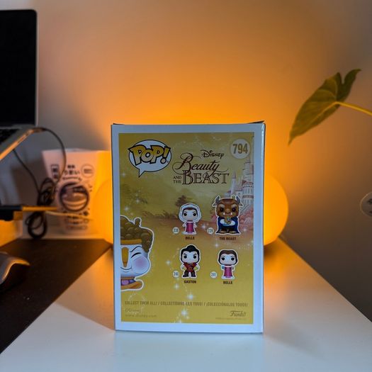 Funko Pop Disney Beauty and the Beast Chip 794 VAULTED Exclusive