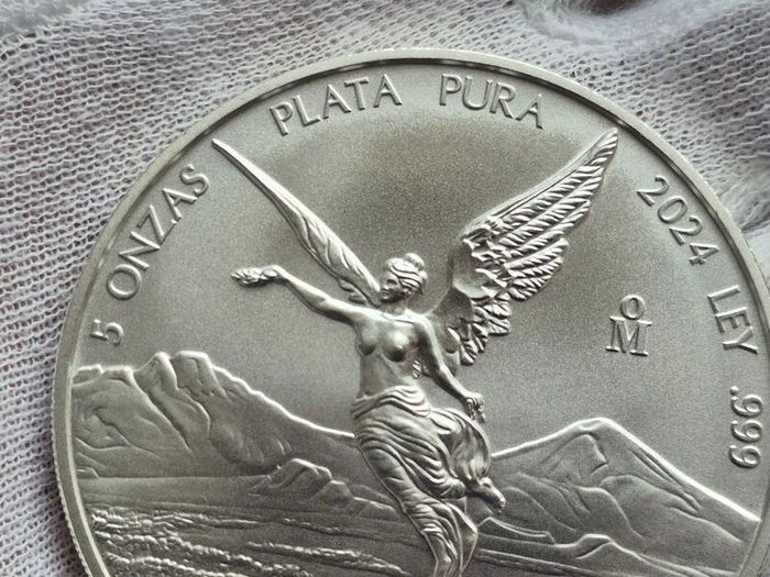 2024 5 oz Mexican Libertad Silver Bullion Coins