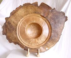 Ash Turned & Sculpted Form