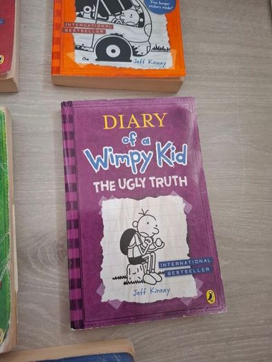Diary of wimpy kids books