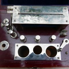 Vintage Electric Coil Ever Ready Vibrating Medical Machine Vintage Ever Ready 1920s Mahogany Boxed Therapeutic Vibrator Machine