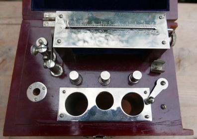 Vintage Electric Coil Ever Ready Vibrating Medical Machine Vintage Ever Ready 1920s Mahogany Boxed Therapeutic Vibrator Machine