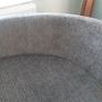 Grey 2 seater Cuddler Couch Image 6