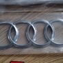 Audi Logo Set - Chrome Or Black Image 2