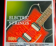 Electric guitar strings