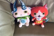 Yokai Watch Plushes Hasbro x 2
