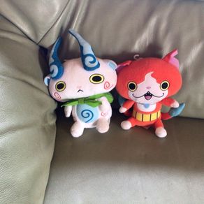 Yokai Watch Plushes Hasbro x 2