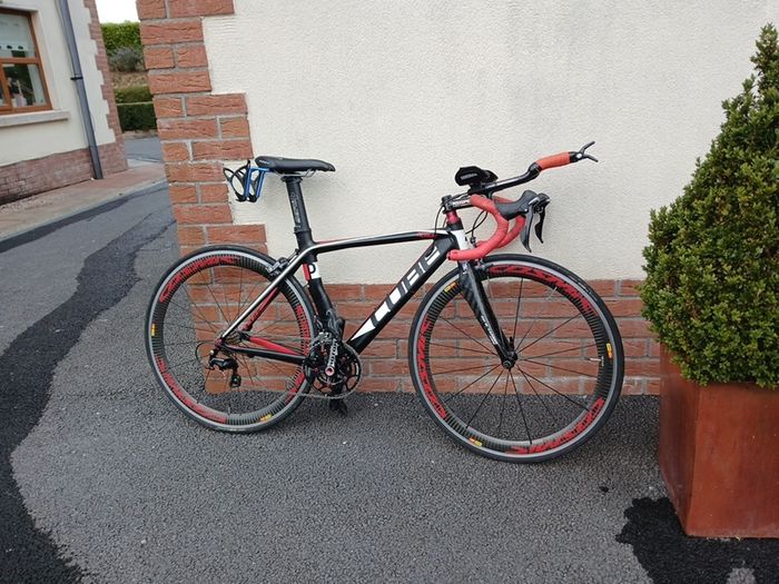 Cube Aerium HPA Pro 2017 Triathlon bike with Mavic Cosmic carbon wheelset included.