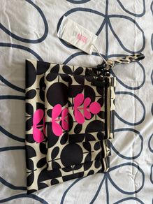 Orla kiely pouch style bag