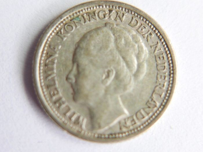 Netherlands, Wilhelmina I, 10 Cents, 1919-36-37, Silver Coins