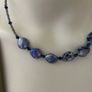 Handmade beaded choker necklcae Image 2