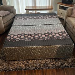 Double divan base with 4 drawers