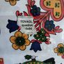 Vintage tablecloth, folk art,tablecloth Image 3