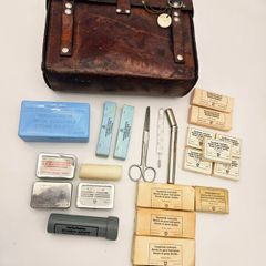 Vintage Swiss Army Medic Bag with Original contents 1991 issued Rare Collectable