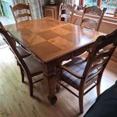 Table and chairs