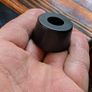 4 x black cone rubber foot pads Image 2