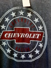New tee shirt Chevrolet tag attached