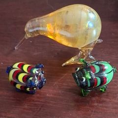 Glass miniature animals