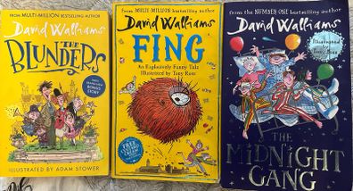 3 David Walliams books