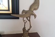 vintage brass eagle